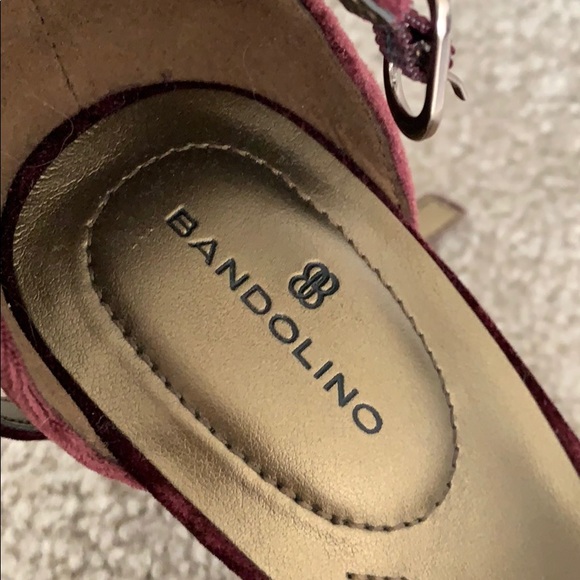 Bandolino Velvet Open Toe - Picture 3 of 5